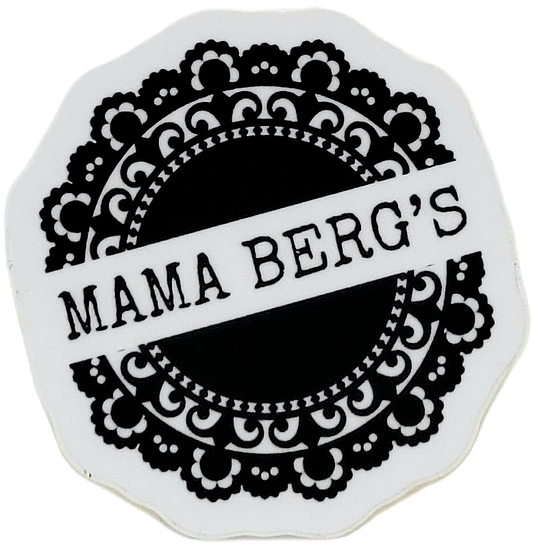 Mama Berg's Logo Sticker
